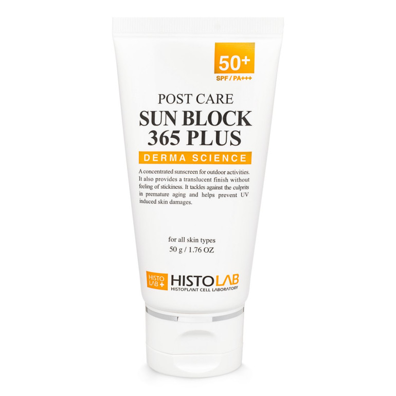 POST CARE SUN BLOCK 365 PLUS SPF 50 + / PA +++ / КРЕМ СОНЦЕЗАХИСНИЙ ПІСЛЯ ПРОЦЕДУРНИЙ ДЛЯ ОБЛИЧЧЯ SPF 50+