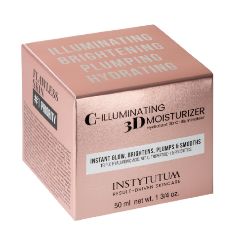 INSTYTUTUM C-Illuminating 3D Moisturizer – Зволожуючий крем з ефектом сяйва